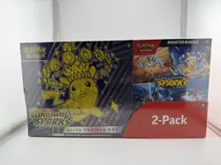Pokemon Surging Sparks ETB + Booster Bundle Costco 2-pack Sealed - Ripped Seal - Image 1