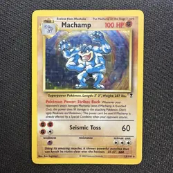 Machamp - Holo - 15/110 Legendary Collection - Pokemon TCG - WOTC Unlimited 2002 - Image 1