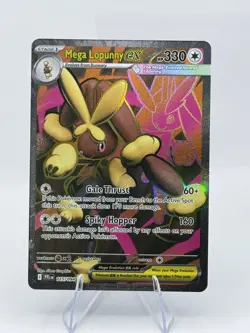 Pokemon TCG Mega Lopunny ex 115/094 Holo Phantasmal Flames Full Art Ultra Rare - Image 2