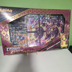 Pokemon TCG Morpeko Crown Zenith V-UNION Premium Playmat Collection Box - Image 1