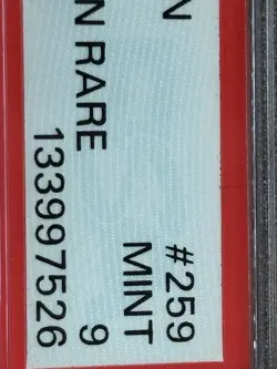 2023 Pokemon SV Paldea Evolved Chi-Yu ex #259/193 PSA 9 - Image 5