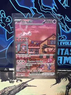 2023 Pokemon Mew Ex 053 SVP 151 UPC Black Star Promo English LP - Image 1