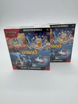 Pokemon TCG - LOT OF 2 Surging Sparks Booster Bundles - Image 1
