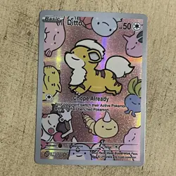 After Skool Hobby Ditto Growlithe 27 Series 2 Pokemon Fan Art Genetic Mystery - Image 1