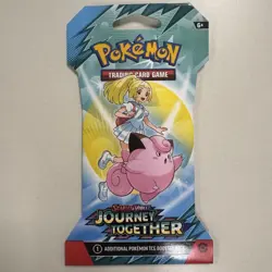 Pokemon TCG Scarlet & Violet Journey Together Booster Pack Lot - 5 Sealed Packs - Image 1