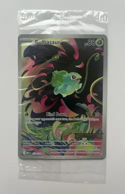 Bulbasaur Stamped PROMO 133/132 | Mega Evolutions | SEALED | NM Pokemon - Image 1