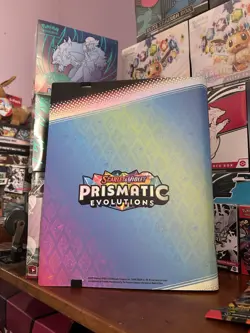 Pokemon TCG Binder Prismatic Evolutions Eevee Binder - Binder Only - Image 2