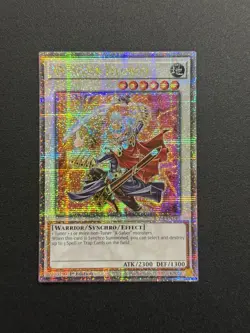 2025 YUGIOH RA04 25TH QCR SECRET RARE XX SABER HYUNLEI NM - Image 1