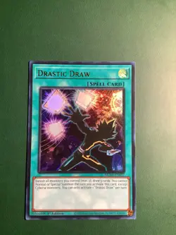 Yugioh Drastic Draw MZMI-EN037 Ultra Rare 1st Edition NM - Image 1