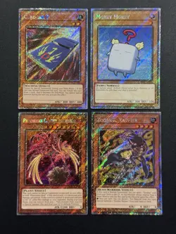2025 YUGIOH RA04 PLATINUM SECRET RARE ZOODIAC RATPIER NM BONUS SET - Image 1