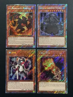 2025 YUGIOH RA04 PLATINUM SECRET RARE ORBITAL NM BONUS SET ?? - Image 1