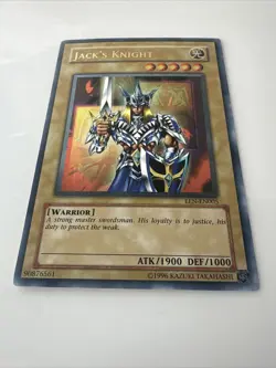 ??YUGIOH • JACK’S KNIGHT • ULTIMATE RARE • UNLIMITED • EEN-EN005 • NEAR MINT?? - Image 2