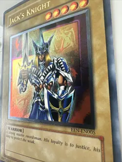 ??YUGIOH • JACK’S KNIGHT • ULTIMATE RARE • UNLIMITED • EEN-EN005 • NEAR MINT?? - Image 4