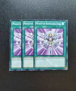 Yu-Gi-Oh - Monster Reincarnation 3X - Full Playset - Image 1