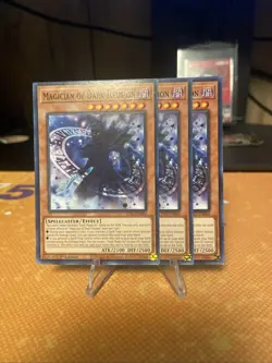 X3 Yu-Gi-Oh Magician of Dark Illusion LDS3-EN084 1st Edition - Image 1