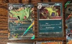 Pokemon TCG - Lucario + Tyranitar STAMPED Promo Cards - Prismatic Collecton Box - Image 2