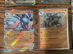 Pokemon TCG - Lucario + Tyranitar STAMPED Promo Cards - Prismatic Collecton Box - Image 3