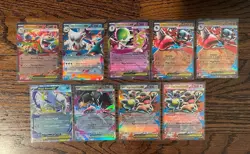 Pokemon TCG - Mega Evolution EX LOT of 9 Cards - NM (Lucario + Gardevoir inc.) - Image 1