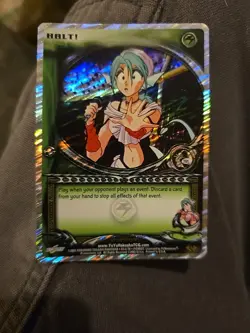 Yu Yu Hakusho TCG Halt! Unlimited Ghost Rare Card G179/176 - Image 1