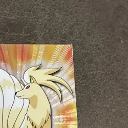 Ninetails (Ninetales) #38 Holo Pokemon Topps Series 1 Card (Black Label) LP - Image 3