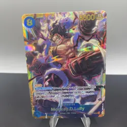 Monkey D. Luffy OP11-118 SEC A Fist of Divine Speed ONE PIECE Card Game English - Image 1