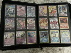 Pokemon Card Binder Lot 50 Card Collection (V’s, VMAX, Full Arts. - Image 2
