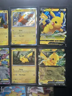 8 card Pikachu Pokemon TCG lot A mix lot of 8 Pikachu cards. - Image 3