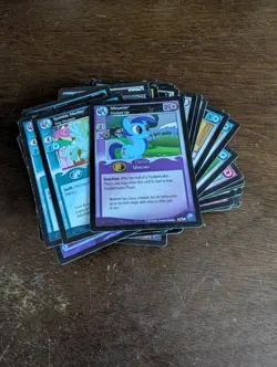 Mixed Lot of My Little Pony Trading Card Game Cards - Some Rares & Foils - Image 1