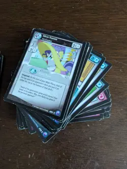 Mixed Lot of My Little Pony Trading Card Game Cards - Some Rares & Foils - Image 4
