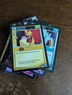 Mixed Lot of My Little Pony Trading Card Game Cards - Some Rares & Foils - Image 5