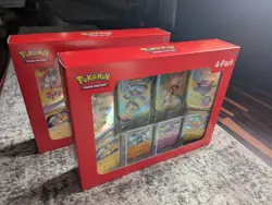 TWO Pokemon 4 Pack Mini Tins + 4 Promo Cards Bundle - 151 SAMS CLUB EXCLUSIVE - Image 2