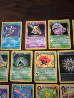 2000 Pokemon TEAM ROCKET Set NEAR COMPLETE NON HOLO 61 Card Lot RARE Lp/Nm - Image 3