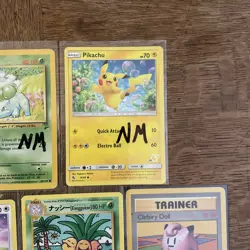 Pokemon TCG Vintage & Mid Era Lot Of 11 Cards Base 2 Bulbasaur, Stamped Pikachu - Image 3