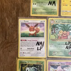 Pokemon TCG Vintage & Mid Era Lot Of 11 Cards Base 2 Bulbasaur, Stamped Pikachu - Image 4