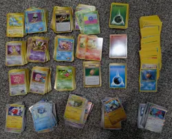 Pokemon TCG Card Lot Japanese + English Classics + Modern PkMn 1000+ Cards - Image 1