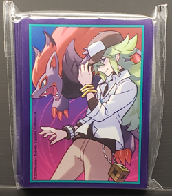 Pokemon N Zoroark Card Sleeves Nintendo 65ct NEW TCG Deck Protector Sleeves - Image 2