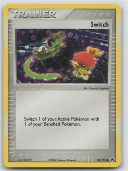 Pokemon TCG English Card ex Fire Red Leaf Green Switch Reverse Holo 102/112 - Image 1