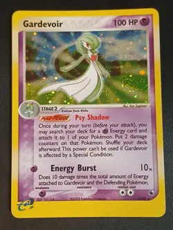 2004 Pokemon Ruby & Sapphire Gardevoir Card 7/109 LP - Image 1