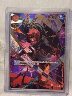 Shanks OP06-007 SR SP Alt Art The Best 2 ONE PIECE Card Game English - Image 1
