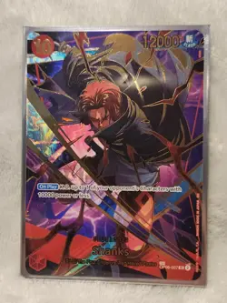 Shanks OP06-007 SR SP Alt Art The Best 2 ONE PIECE Card Game English - Image 2