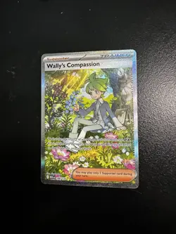 [NM] Wally's Compassion 186/132 ME01: Mega Evolution - Pokemon Card - Image 1