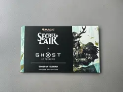 MTG Secret Lair Ghost Of Tsushima Rainbow Foil Edition New Sealed In Hand - Image 1