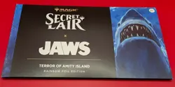 Secret Lair x JAWS: Terror of Amity Island Rainbow Foil Edition w/ Bonus Promo - Image 1