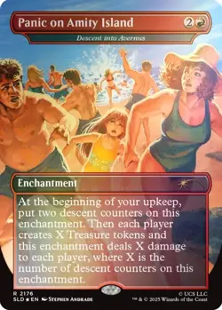 Secret Lair x JAWS: Terror of Amity Island Rainbow Foil Edition w/ Bonus Promo - Image 5