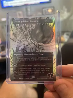 Magic the Gathering: TYVAR, JUBILANT BRAWLER PHYREXIA ALL WILL BE ONE MINT COND - Image 1
