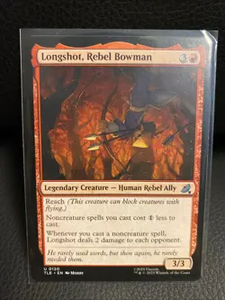 1x Longshot, Rebel Bowman, 0120, Avatar Eternal Legal Jumpstart, Magic MTG NM - Image 1