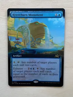 Riverchurn Monument (Extended Art) Aetherdrift Foil - Image 2