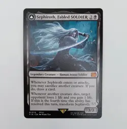 Sephiroth, Fabled SOLDIER 0115 MTG Mythic Rare Magic Final Fantasy 7 FFVII - Image 1