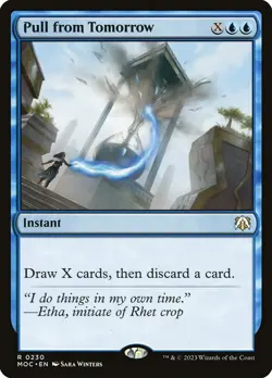 x1 Pull from Tomorrow Commander: March of the Machine Regular 230 Blue MTG - Image 1