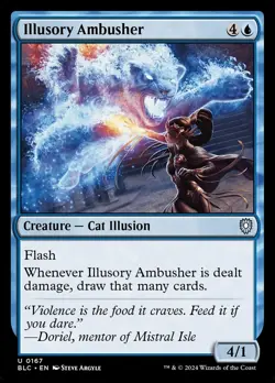 x1 Illusory Ambusher Commander: Bloomburrow Regular MTG - Image 1